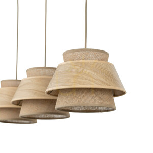 Lampa suspendată Kalum Wood 3 Xe27 small 4
