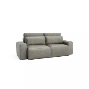 Canapea extensibilă JORDAAN cu 3 locuri – lemn de frasin, de la City Sofa small 2