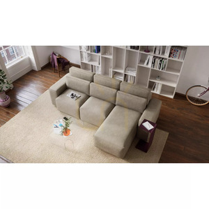 Canapea extensibilă de colț JORDAAN – Canapea Cream City small 6