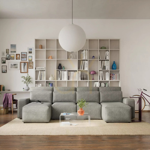 Verifica Canapea extensibilă de colț JORDAAN – în formă de U – Canapea Ash City