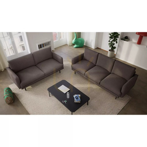 Canapea BRERA cu 4 locuri – culoare taupe, de la City Sofa small 5