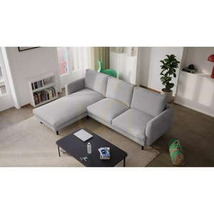 Canapea de colț BRERA cu 4 locuri – Canapea Gray City small 5