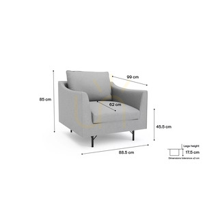 Fotoliu ALFAMA – Canapea Gray City small 4