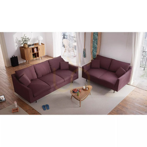 Canapea cu două locuri ALFAMA – Canapea Burgundy City small 5