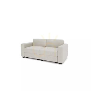 Canapea modulară cu două locuri GRACIA – Canapea City crem-bej small 3