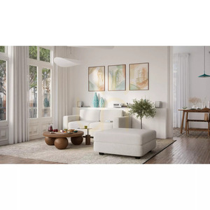 Canapea modulară cu două locuri GRACIA – Canapea City crem-bej small 6