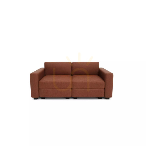 Verifica Canapea modulară cu două locuri GRACIA – culoare teracotă de la City Sofa