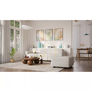 Canapea modulară GRACIA cu 3 locuri – Canapea City crem-bej small 6