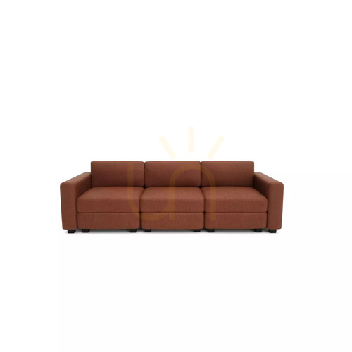 Verifica Canapea modulară GRACIA cu 3 locuri – culoare teracotă de la City Sofa