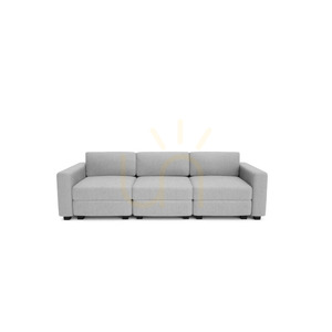 Canapea modulară GRACIA cu 3 locuri – Canapea Gray City small 0