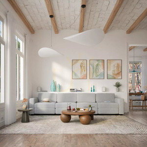 Canapea modulară GRACIA cu 4 locuri – Canapea Gray City small 1