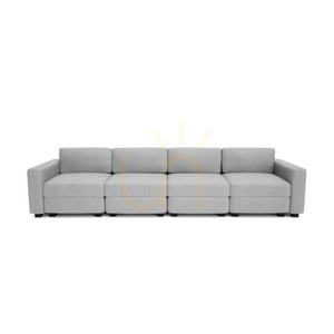 Canapea modulară GRACIA cu 4 locuri – Canapea Gray City small 0