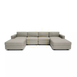 Canapea modulară GRACIA – în formă de U, 180 x 320 x 180 cm – Canapea City bej-gri small 0