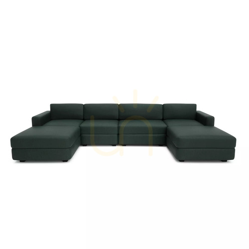 Verifica Canapea modulară GRACIA – în formă de U, 180 x 340 x 180 cm – Green City Sofa