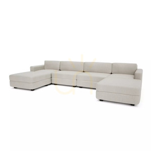 Canapea modulară GRACIA – în formă de U, 180 x 360 x 180 cm – canapea City în nuanță crem-bej small 3
