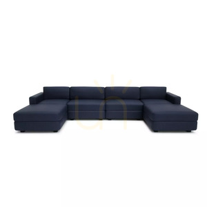 Canapea modulară GRACIA – în formă de U, 180 x 360 x 180 cm – Canapea „Dark Blue City” small 0
