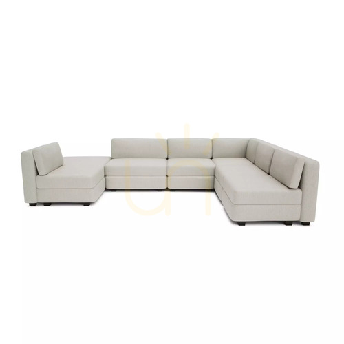 Verifica Canapea modulară GRACIA – în formă de U, 160 x 340 x 230 cm – Canapea City crem-bej