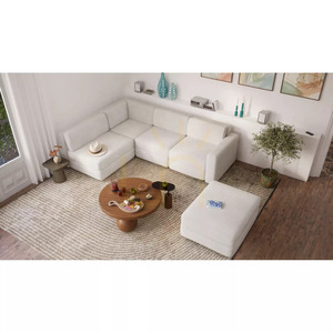 Canapea modulară GRACIA – Modul de capăt – Canapea City crem-bej small 6