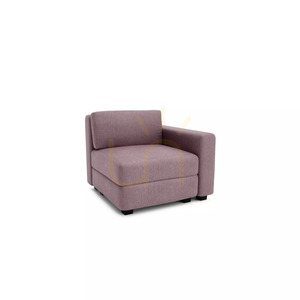 Canapea modulară GRACIA – Modul de capăt – Culoare roz pal de la City Sofa small 2