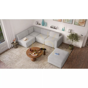 Canapea modulară GRACIA – Modul de capăt – Canapea City, gri small 5