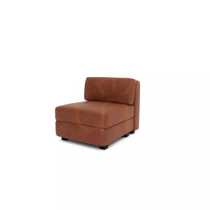 Canapea modulară GRACIA – Modul simplu – Culoare teracotă de la City Sofa small 3