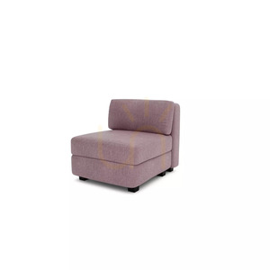 Canapea modulară GRACIA – Modul simplu – Culoare roz pal de la City Sofa small 3