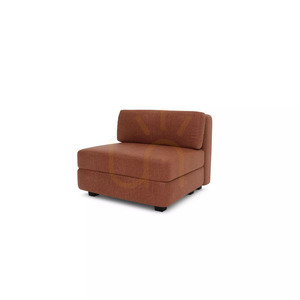 Canapea modulară GRACIA – Modul simplu mare – Culoare teracotă de la City Sofa small 3