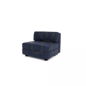Canapea modulară GRACIA – Modul simplu mare – Canapea City albastru închis small 3