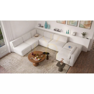 Canapea modulară GRACIA – Modul de colț – Canapea City crem-bej small 8