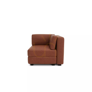Canapea modulară GRACIA – Modul de colț – Culoare teracotă de la City Sofa small 0