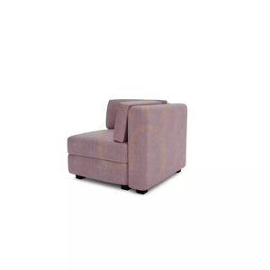 Canapea modulară GRACIA – Modul de colț – Culoare roz pal de la City Sofa small 3