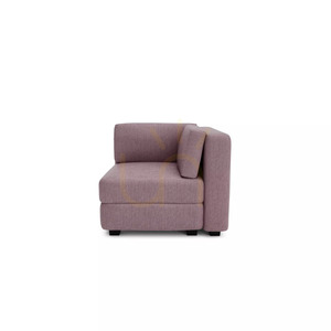 Canapea modulară GRACIA – Modul de colț – Culoare roz pal de la City Sofa small 0