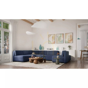Canapea modulară GRACIA – Modul de colț – Canapea City albastru închis small 9
