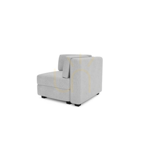 Canapea modulară GRACIA – Modul de colț – Canapea City, gri small 3