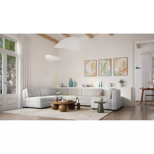 Canapea modulară GRACIA – Modul de colț – Canapea City, gri small 9