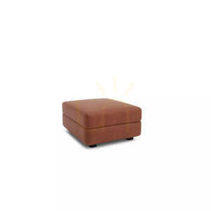 Canapea modulară GRACIA – Modul otoman – Culoare teracotă de la City Sofa small 4