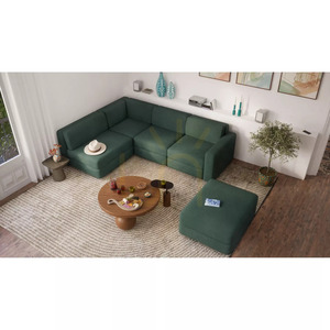 Canapea modulară GRACIA – Modul otoman – Canapea Green City small 8