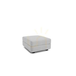 Canapea modulară GRACIA – Modul otoman – Canapea City gri small 2