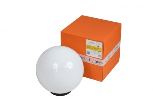 Verifica Glob decorativ modern pentru grădină LUNA BALL 30 cm – LED E27, PREMIUM, rezistent la UV