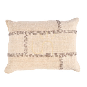 Husă pernă BAZAR BIZAR Stonepath natural bumbac 50x70 cm small 5
