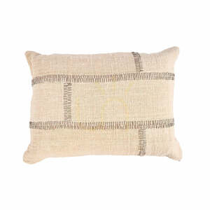 Husă pernă BAZAR BIZAR Stonepath natural bumbac 50x70 cm small 0