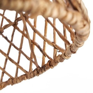 Abajur pentru lustră suspendată Bazar Bizar XIOMARA S, frunză de banan împletită, natural, ø20 cm small 3