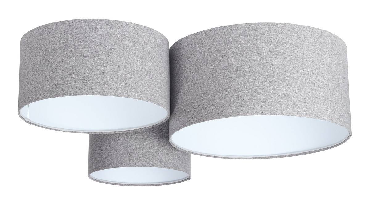 Verifica Clasic Elements 60W E27 lampă de tavan din pâslă gri / alb Clasic Elements 60W E27 lampă de tavan din pâslă gri / alb