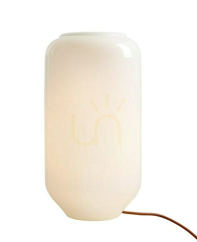 Verifica Lampă de masă Aldex Flask Terra M din sticlă opal 8500B24_M cu bec
