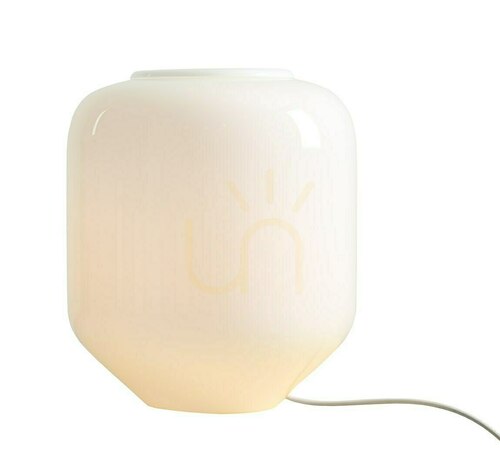 Verifica Lampă de masă Aldex Flask Table L Cotton din sticlă opal 8500B20_L cu bec