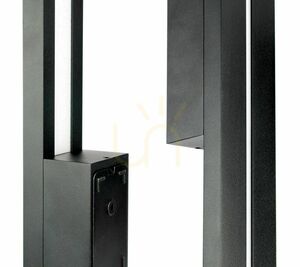 Aplică LED de exterior SU-MA Langer LGD-610 neagră 61 cm IP65 small 3