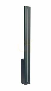 Aplică LED de exterior SU-MA Langer LGD-610 neagră 61 cm IP65 small 0