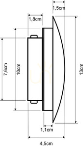 Aplică de perete Sigma DROP LED alb 41563 small 1