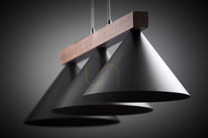 Lampă suspendată Sigma DECO 3 negru/maro închis 41634 1 Lampă suspendată Sigma DECO 3 negru/maro închis 41634 small 1