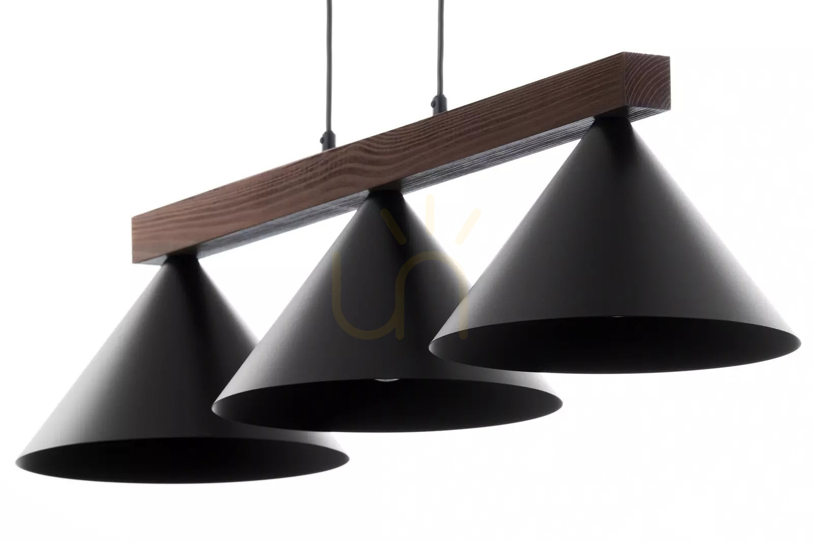 previzualizare Lampă suspendată Sigma DECO 3 negru/maro închis 41634 Lampă suspendată Sigma DECO 3 negru/maro închis 41634